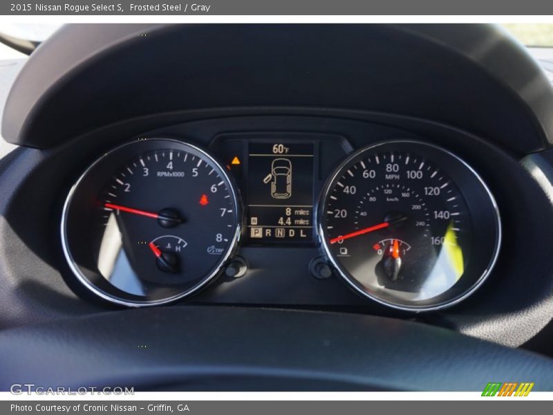  2015 Rogue Select S S Gauges