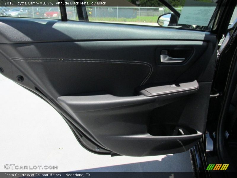 Attitude Black Metallic / Black 2015 Toyota Camry XLE V6