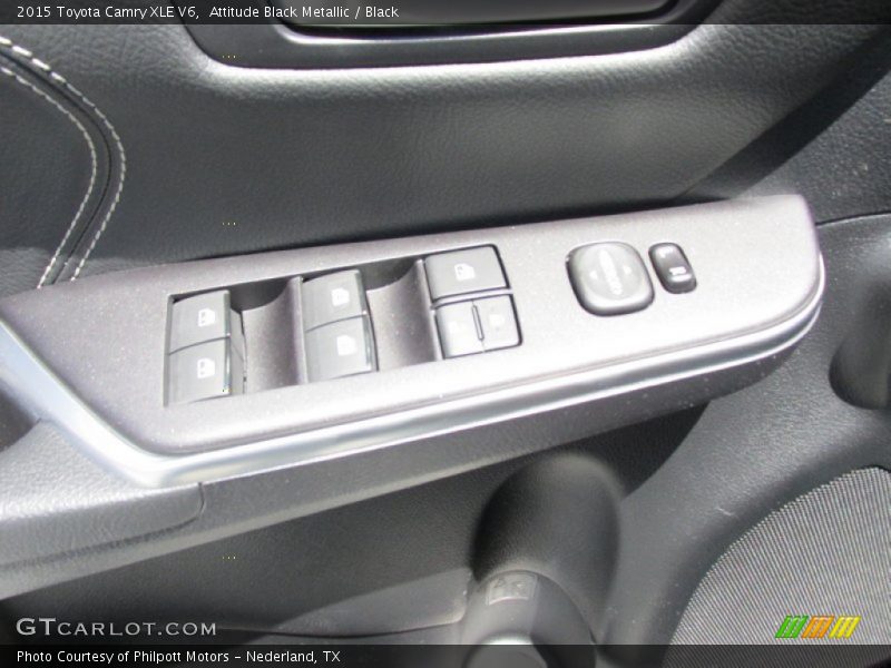 Attitude Black Metallic / Black 2015 Toyota Camry XLE V6
