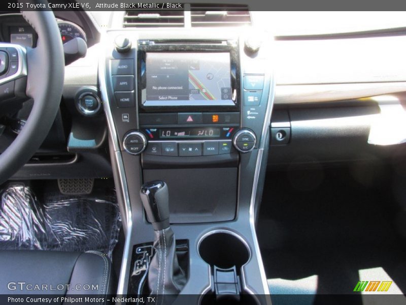 Attitude Black Metallic / Black 2015 Toyota Camry XLE V6