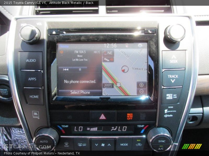 Attitude Black Metallic / Black 2015 Toyota Camry XLE V6