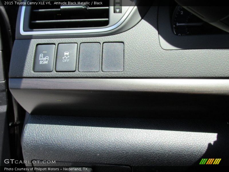 Attitude Black Metallic / Black 2015 Toyota Camry XLE V6