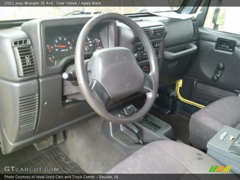  2001 Wrangler SE 4x4 Agate Black Interior