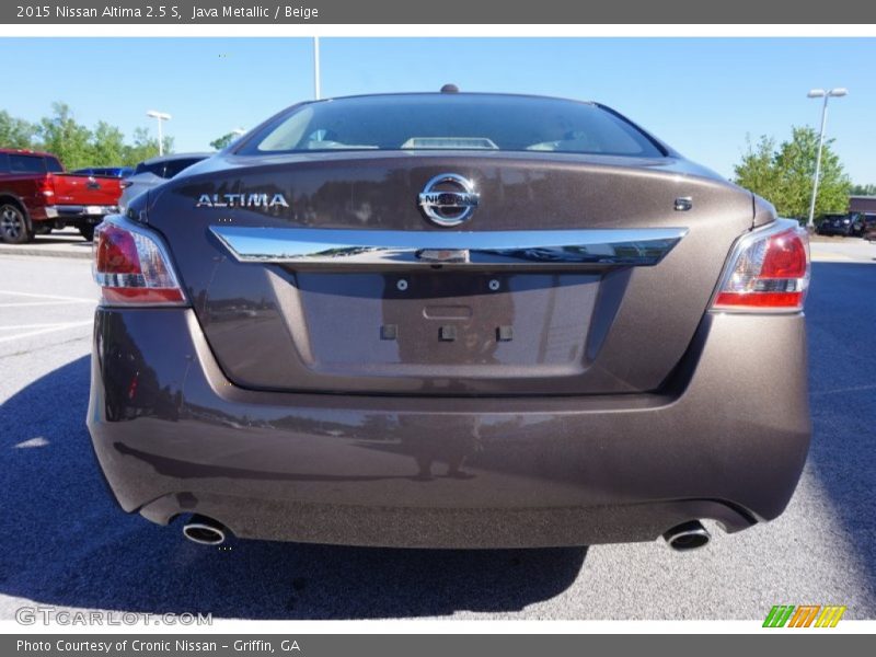 Java Metallic / Beige 2015 Nissan Altima 2.5 S
