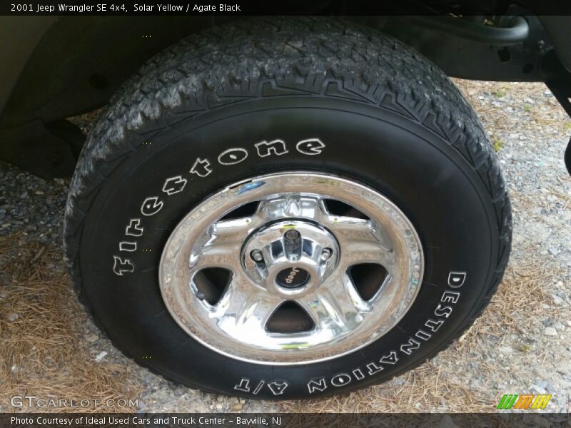 Solar Yellow / Agate Black 2001 Jeep Wrangler SE 4x4