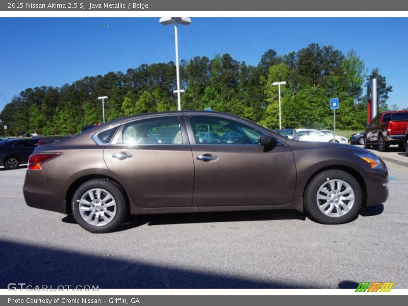 Java Metallic / Beige 2015 Nissan Altima 2.5 S