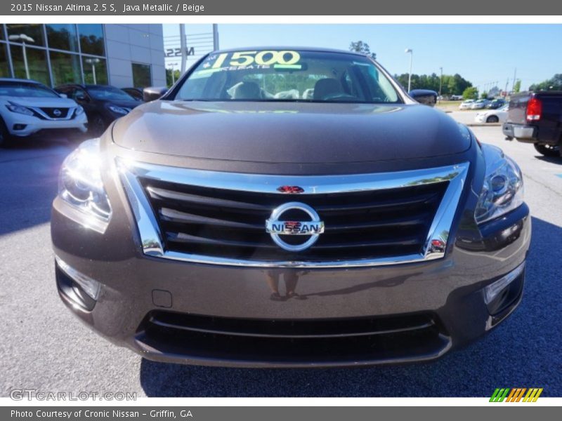 Java Metallic / Beige 2015 Nissan Altima 2.5 S