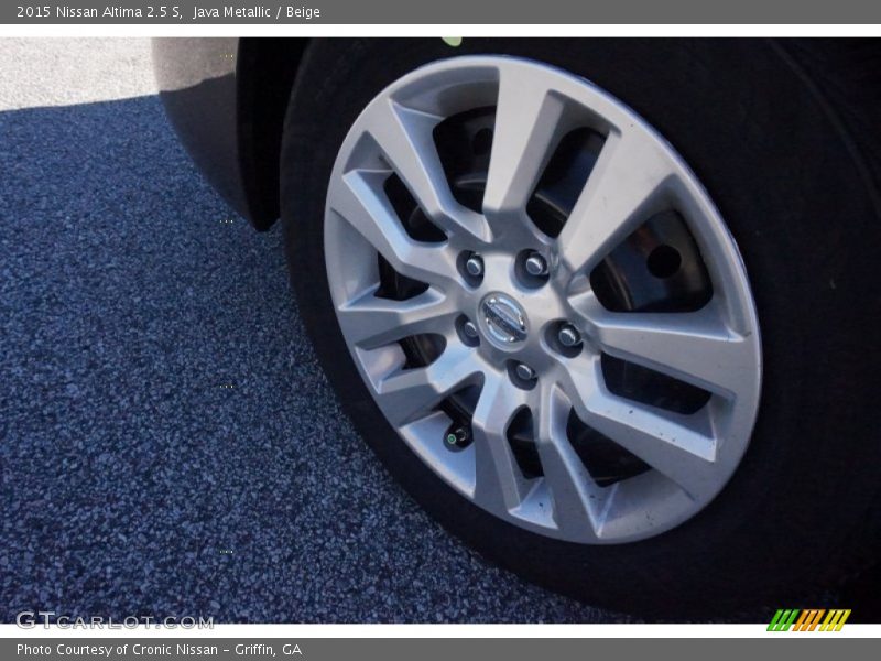 Java Metallic / Beige 2015 Nissan Altima 2.5 S