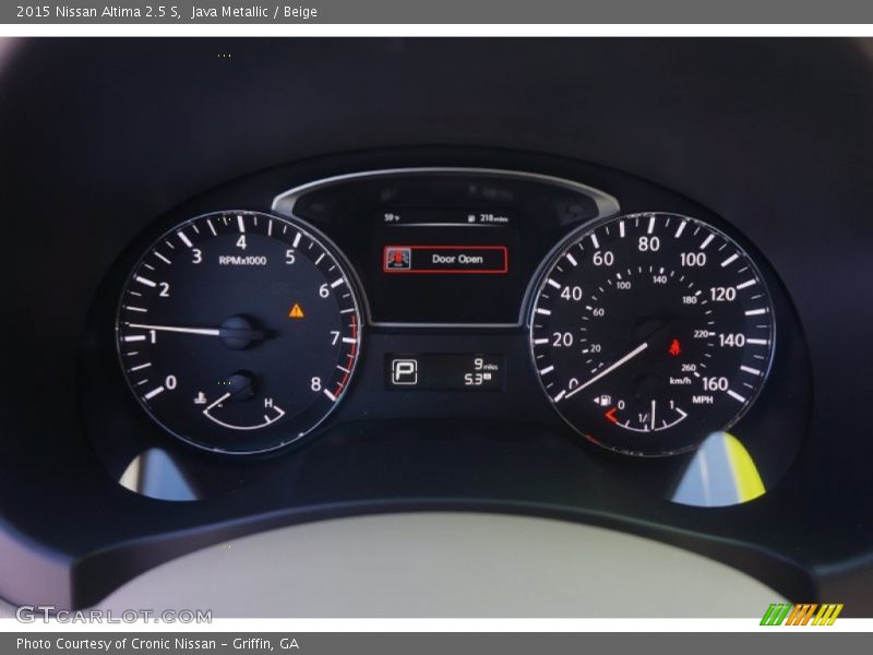 Java Metallic / Beige 2015 Nissan Altima 2.5 S