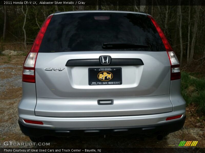 Alabaster Silver Metallic / Gray 2011 Honda CR-V LX