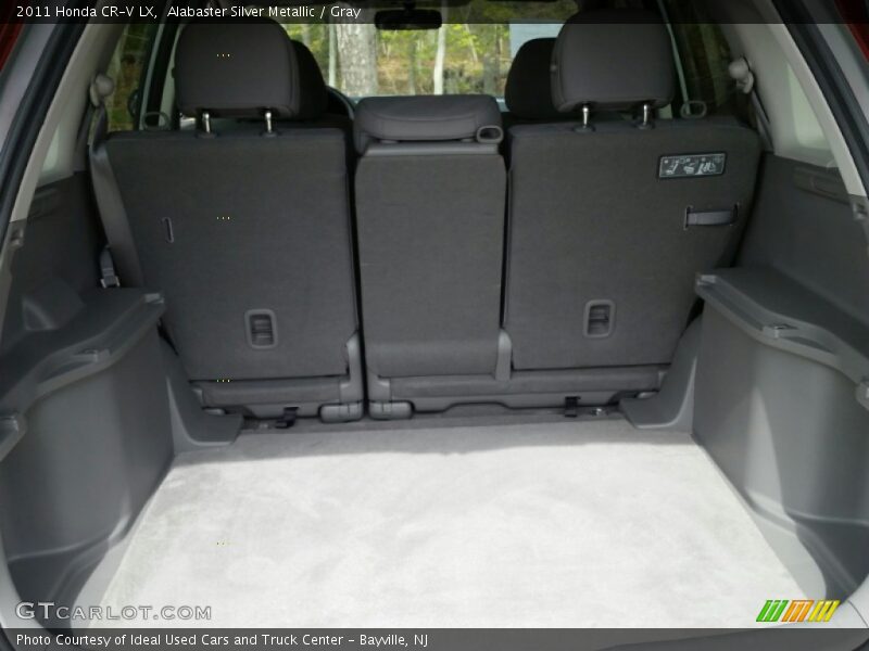 Alabaster Silver Metallic / Gray 2011 Honda CR-V LX