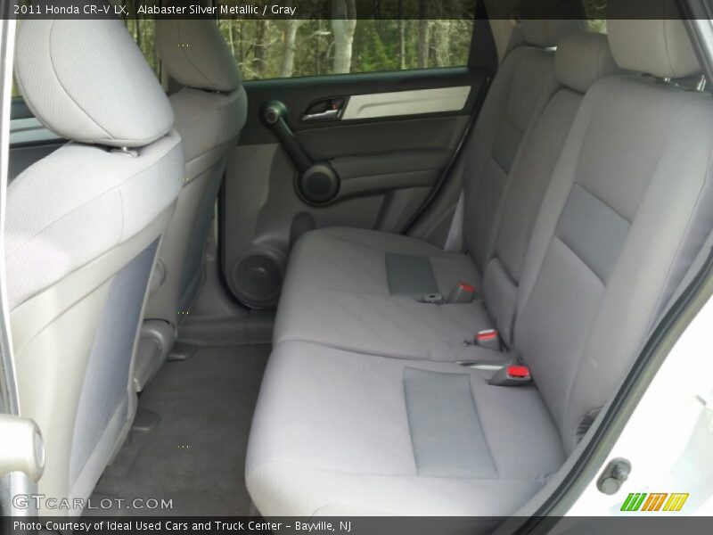 Alabaster Silver Metallic / Gray 2011 Honda CR-V LX