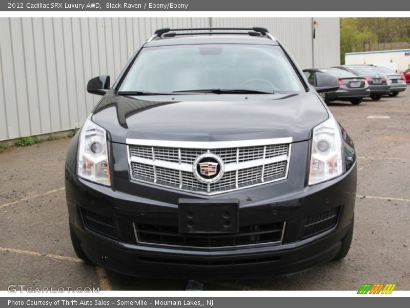 Black Raven / Ebony/Ebony 2012 Cadillac SRX Luxury AWD