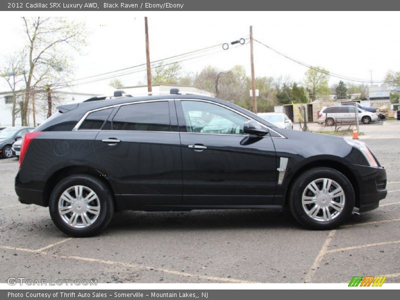 Black Raven / Ebony/Ebony 2012 Cadillac SRX Luxury AWD