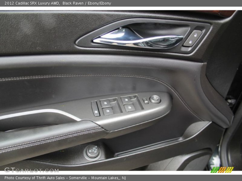 Black Raven / Ebony/Ebony 2012 Cadillac SRX Luxury AWD