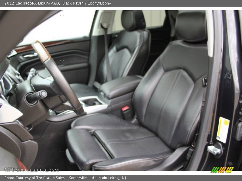 Black Raven / Ebony/Ebony 2012 Cadillac SRX Luxury AWD