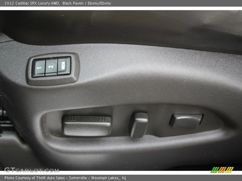 Black Raven / Ebony/Ebony 2012 Cadillac SRX Luxury AWD