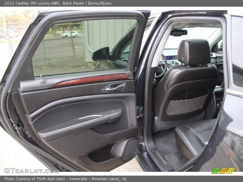 Black Raven / Ebony/Ebony 2012 Cadillac SRX Luxury AWD