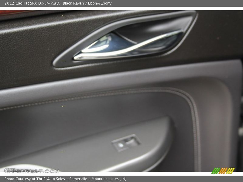 Black Raven / Ebony/Ebony 2012 Cadillac SRX Luxury AWD