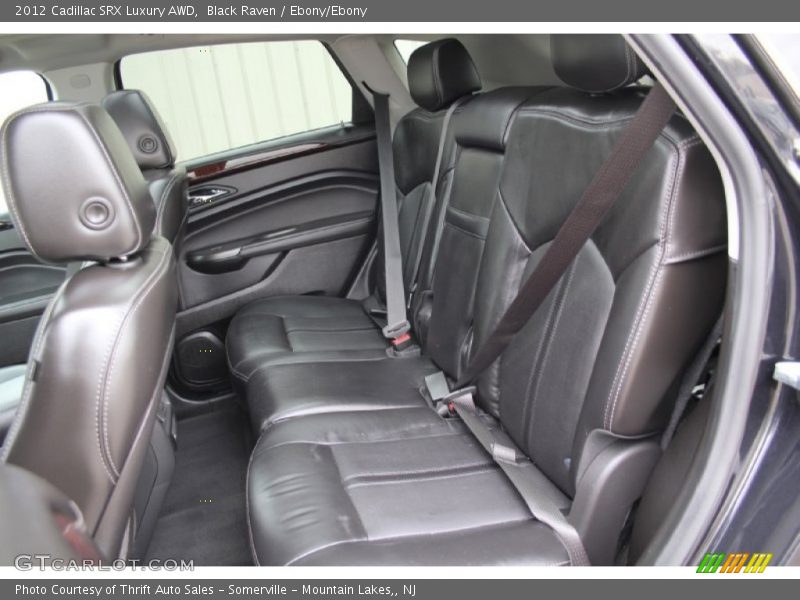 Black Raven / Ebony/Ebony 2012 Cadillac SRX Luxury AWD