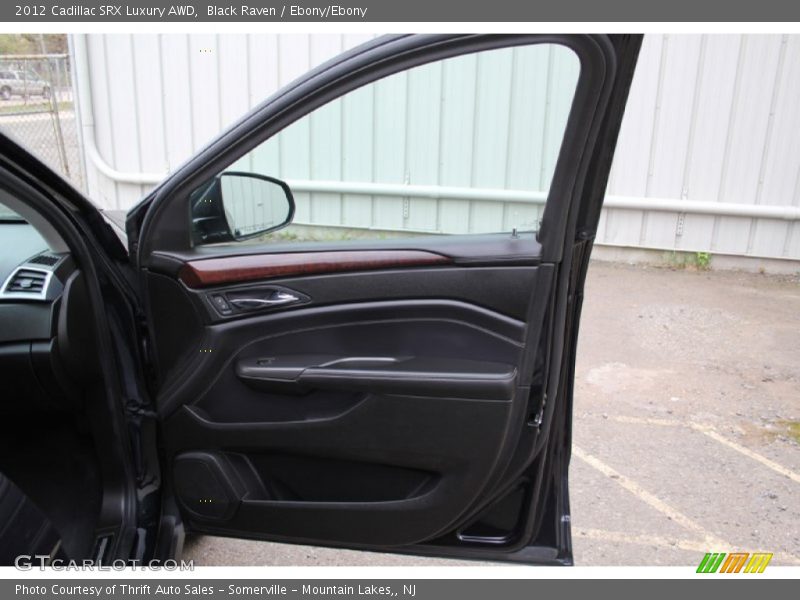 Black Raven / Ebony/Ebony 2012 Cadillac SRX Luxury AWD
