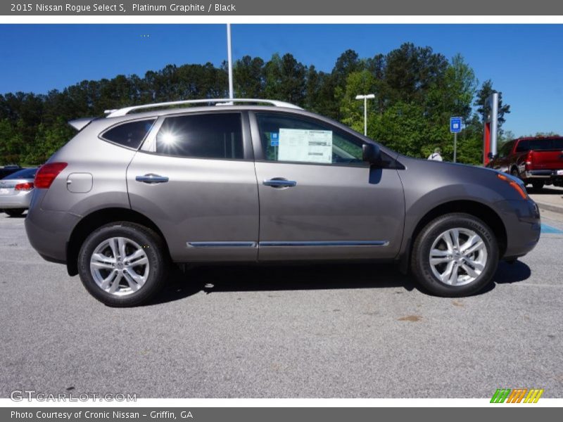 Platinum Graphite / Black 2015 Nissan Rogue Select S