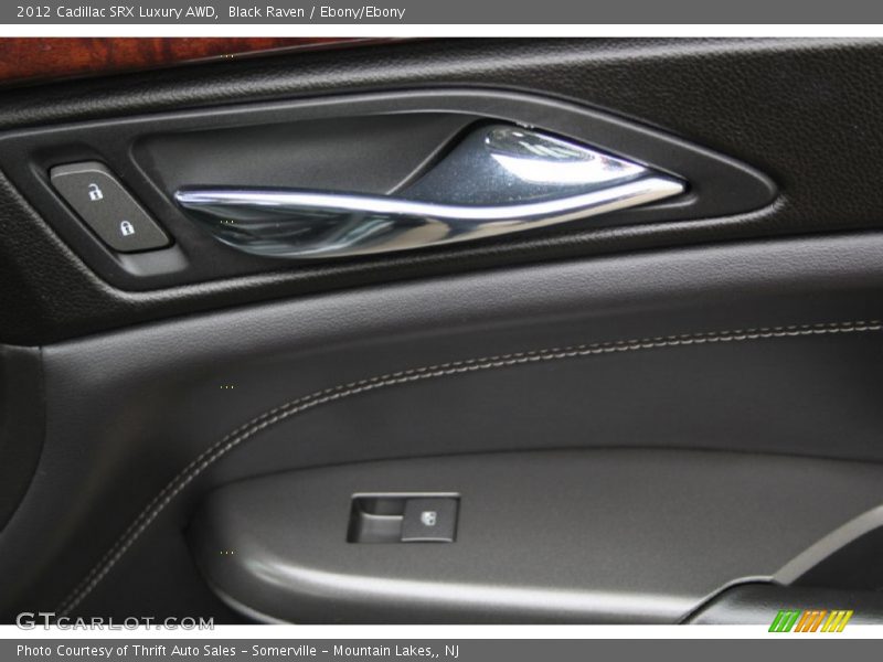 Black Raven / Ebony/Ebony 2012 Cadillac SRX Luxury AWD