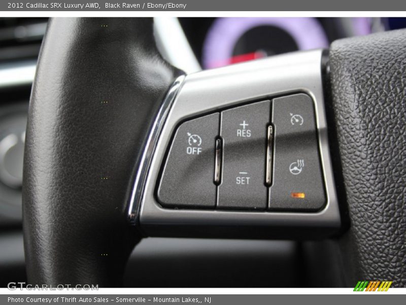Black Raven / Ebony/Ebony 2012 Cadillac SRX Luxury AWD