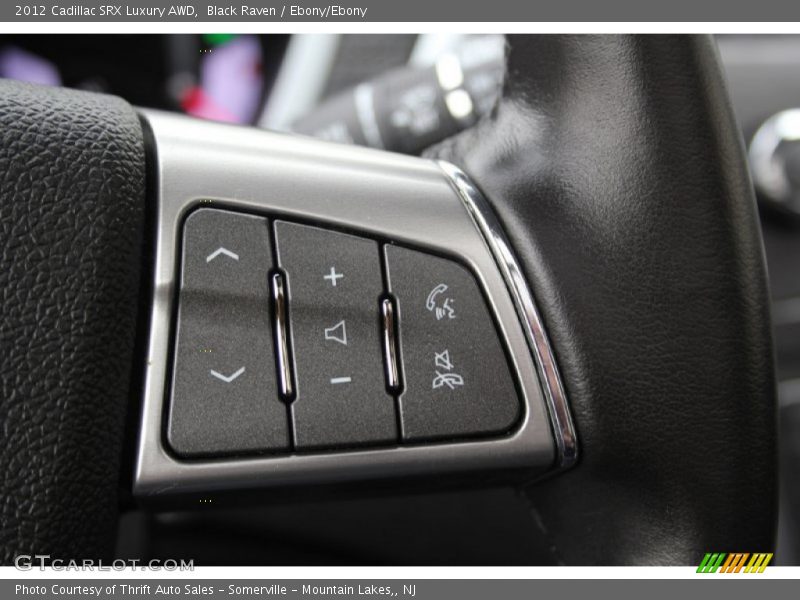Black Raven / Ebony/Ebony 2012 Cadillac SRX Luxury AWD