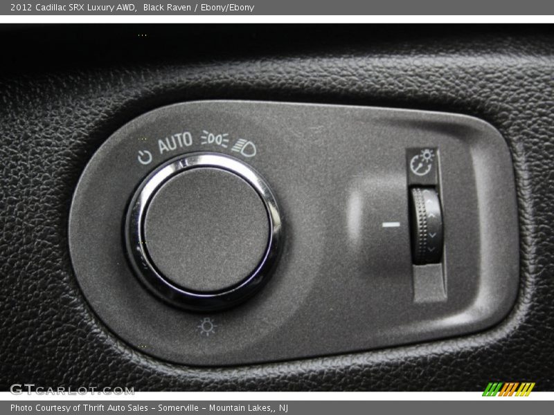 Black Raven / Ebony/Ebony 2012 Cadillac SRX Luxury AWD
