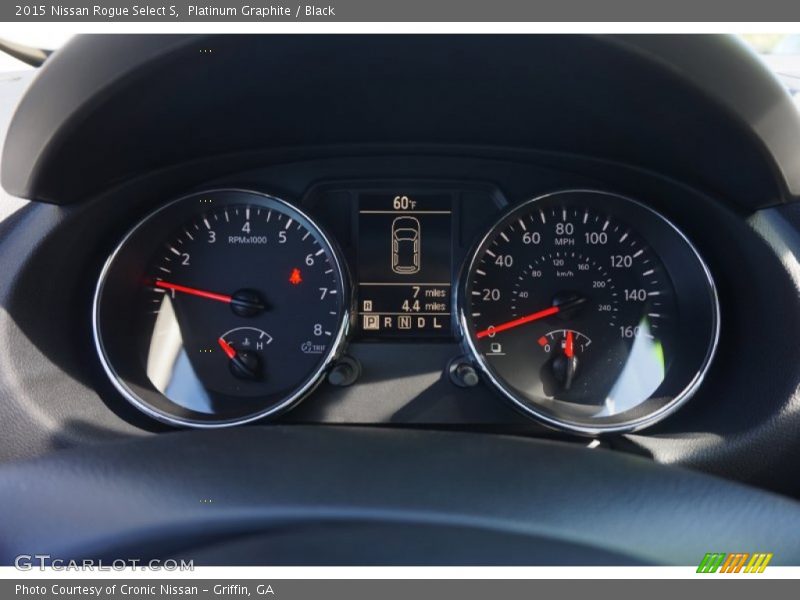  2015 Rogue Select S S Gauges