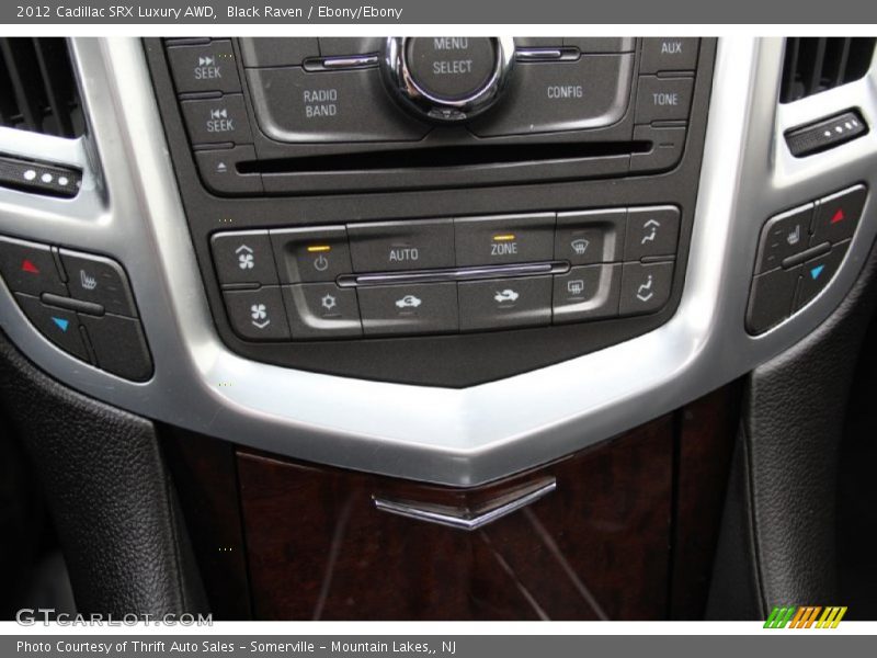 Black Raven / Ebony/Ebony 2012 Cadillac SRX Luxury AWD