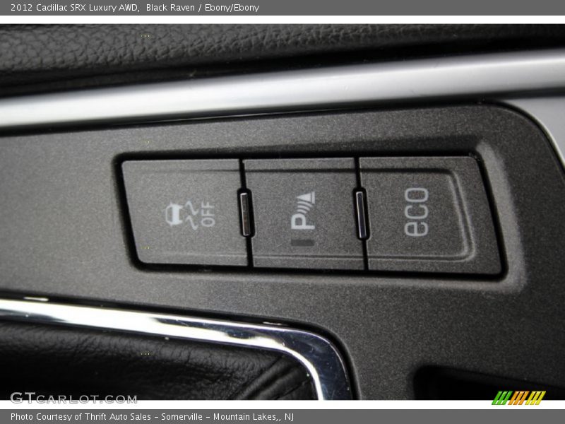 Black Raven / Ebony/Ebony 2012 Cadillac SRX Luxury AWD