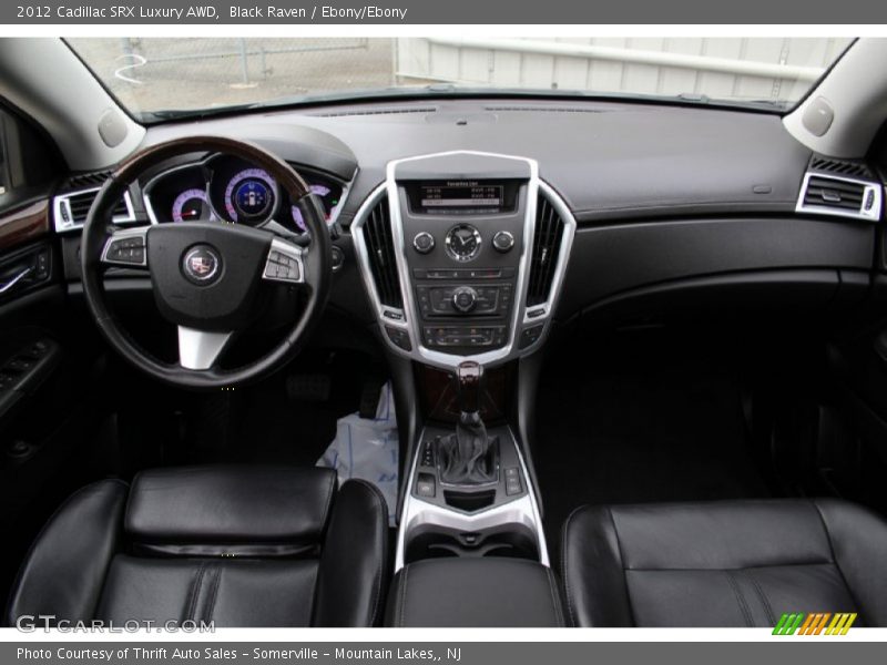 Black Raven / Ebony/Ebony 2012 Cadillac SRX Luxury AWD