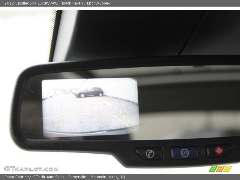 Black Raven / Ebony/Ebony 2012 Cadillac SRX Luxury AWD