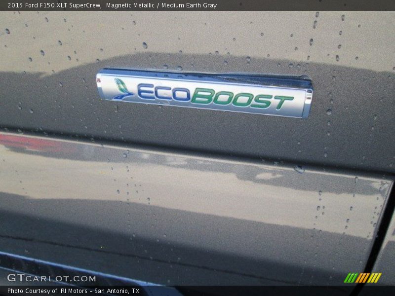 Magnetic Metallic / Medium Earth Gray 2015 Ford F150 XLT SuperCrew