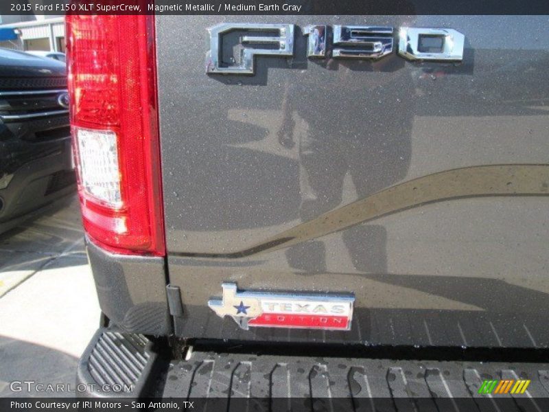 Magnetic Metallic / Medium Earth Gray 2015 Ford F150 XLT SuperCrew
