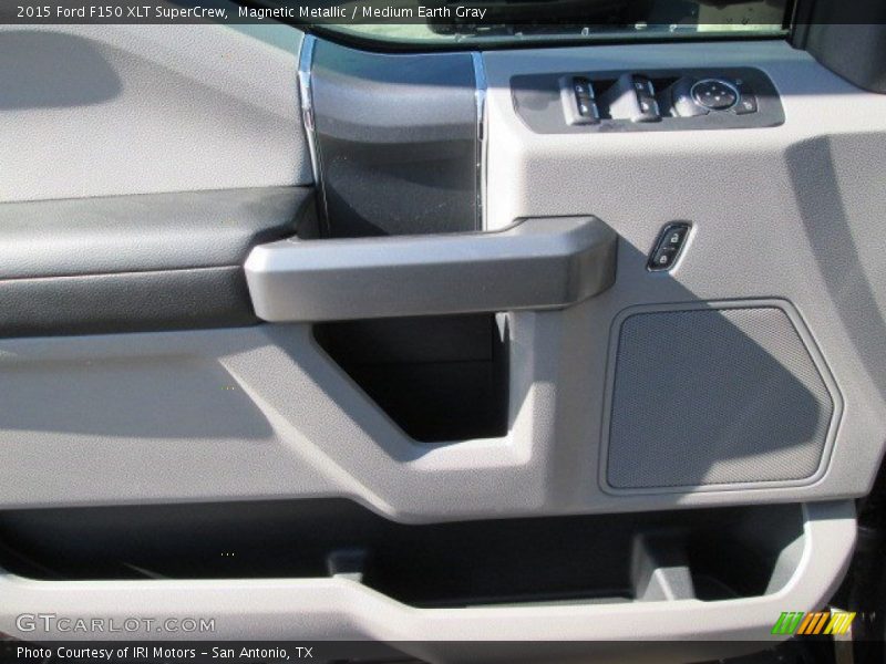 Magnetic Metallic / Medium Earth Gray 2015 Ford F150 XLT SuperCrew