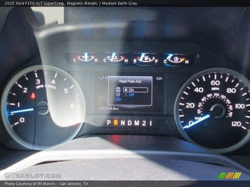 Magnetic Metallic / Medium Earth Gray 2015 Ford F150 XLT SuperCrew