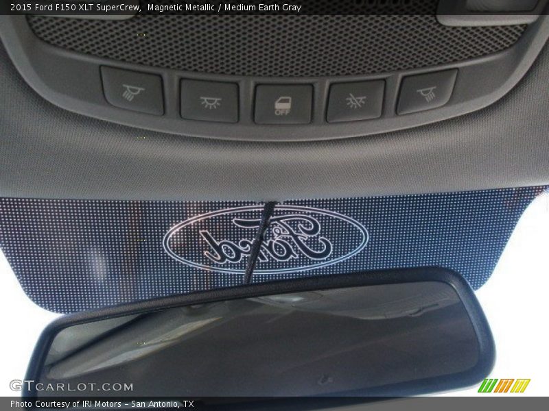 Magnetic Metallic / Medium Earth Gray 2015 Ford F150 XLT SuperCrew
