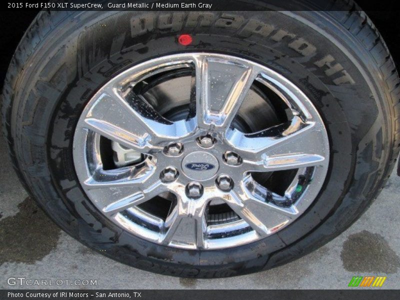 Guard Metallic / Medium Earth Gray 2015 Ford F150 XLT SuperCrew