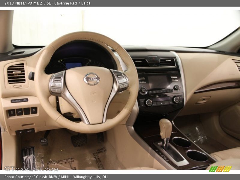 Cayenne Red / Beige 2013 Nissan Altima 2.5 SL
