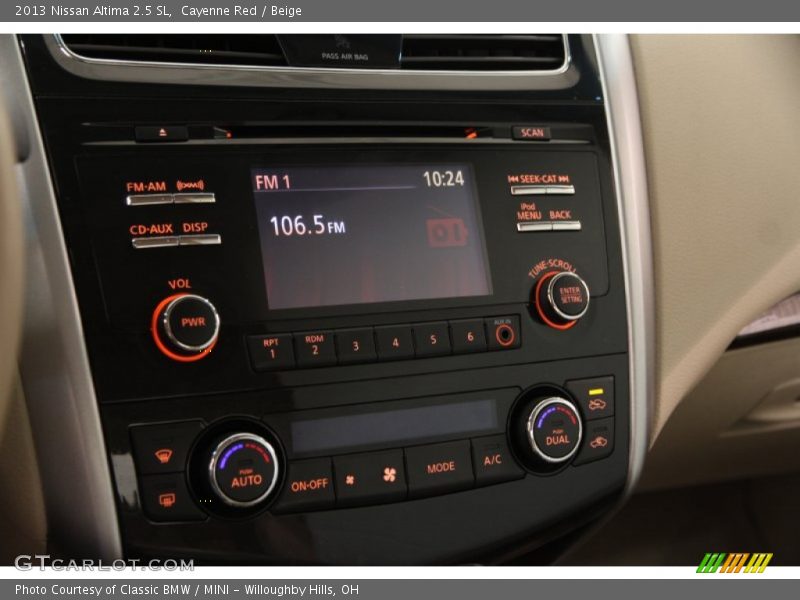 Cayenne Red / Beige 2013 Nissan Altima 2.5 SL