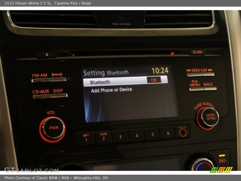 Cayenne Red / Beige 2013 Nissan Altima 2.5 SL