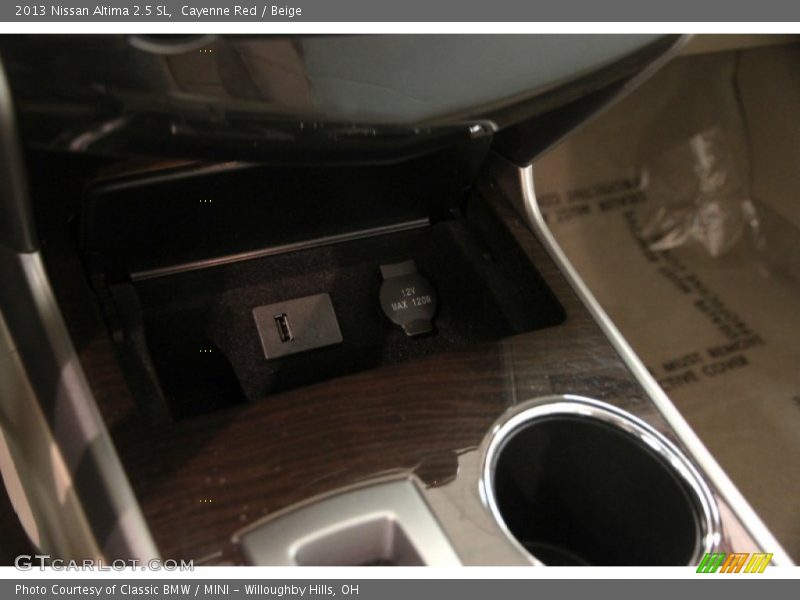 Cayenne Red / Beige 2013 Nissan Altima 2.5 SL