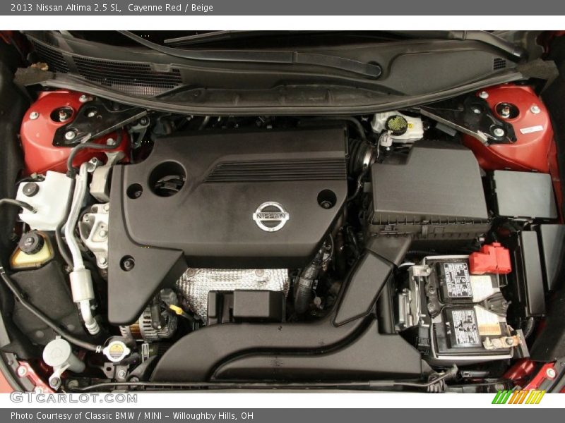Cayenne Red / Beige 2013 Nissan Altima 2.5 SL