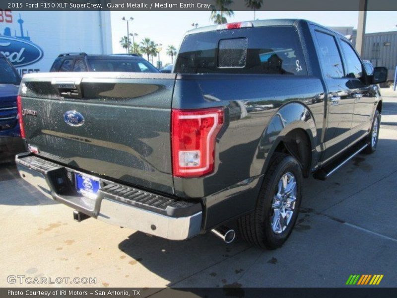 Guard Metallic / Medium Earth Gray 2015 Ford F150 XLT SuperCrew