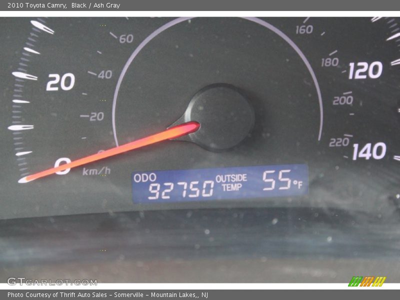 Black / Ash Gray 2010 Toyota Camry