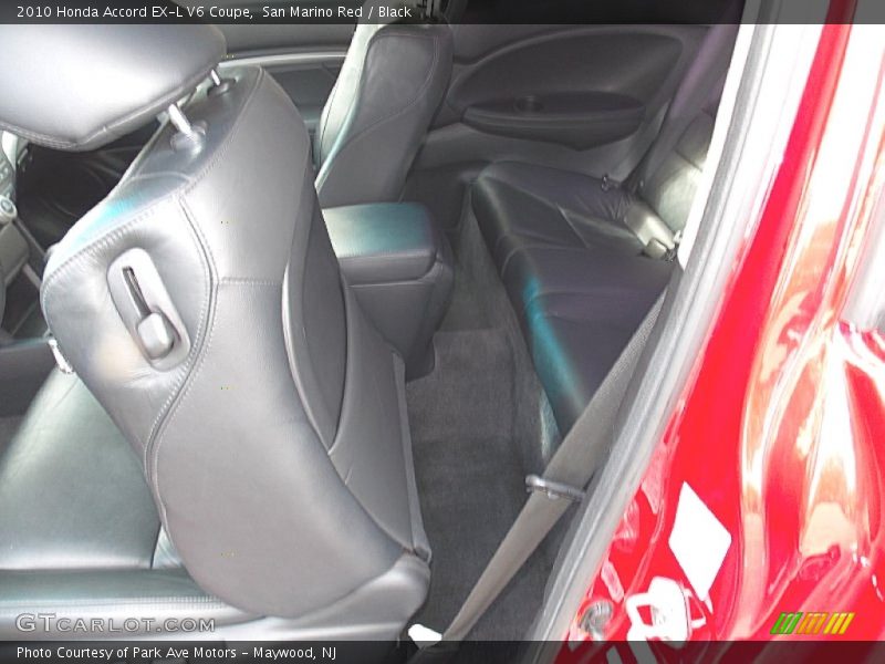 San Marino Red / Black 2010 Honda Accord EX-L V6 Coupe