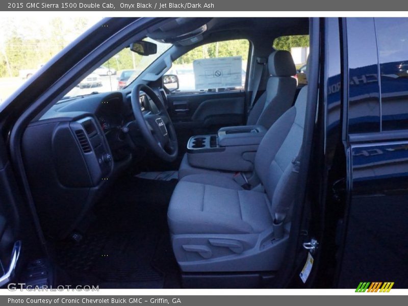 Onyx Black / Jet Black/Dark Ash 2015 GMC Sierra 1500 Double Cab